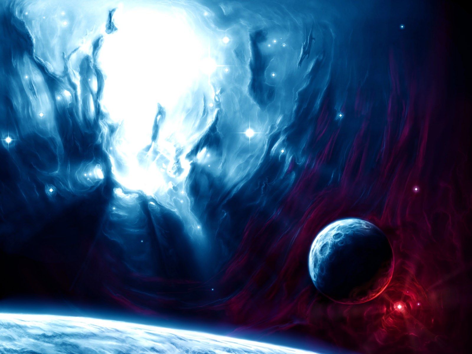 Download full size 3d Space wallpaper / 3d And Digital Art / 1600x1200