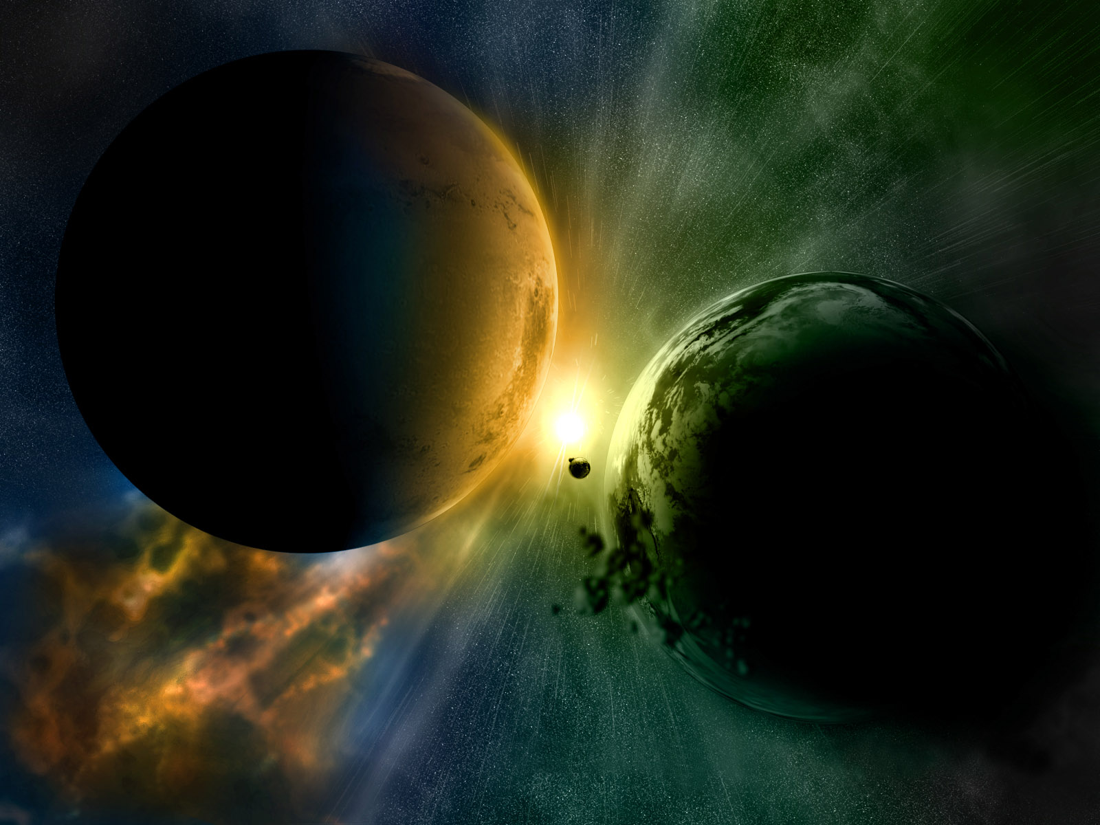 Download full size 3d Space wallpaper / 3d And Digital Art / 1600x1200