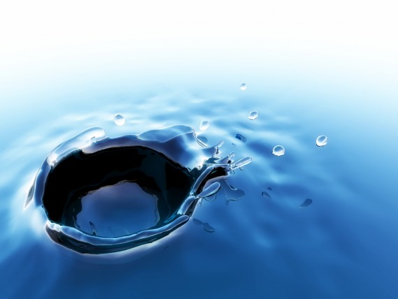 Free Send to Mobile Phone Drop of water 3d wallpaper num.153