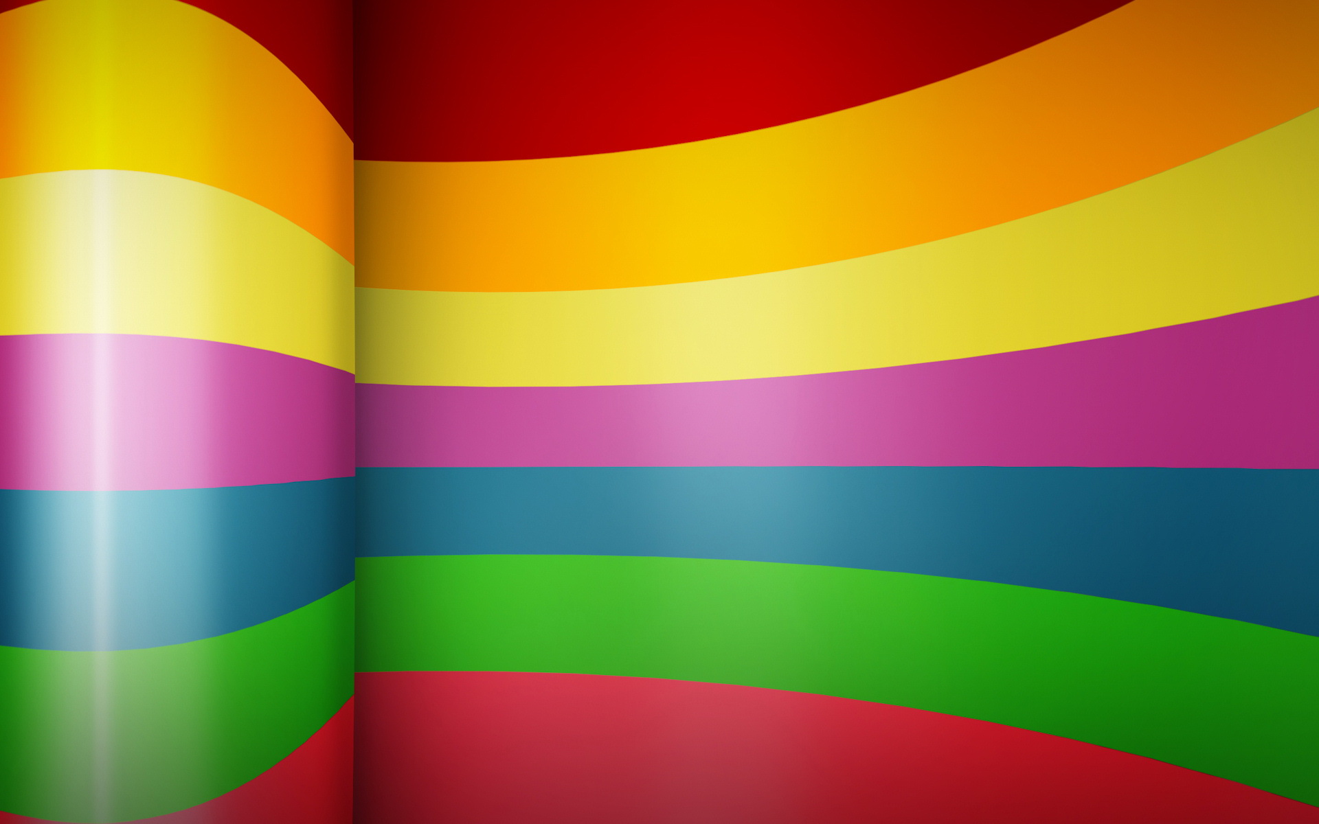 Download HQ Rainbow 3d wallpaper / 1920x1200