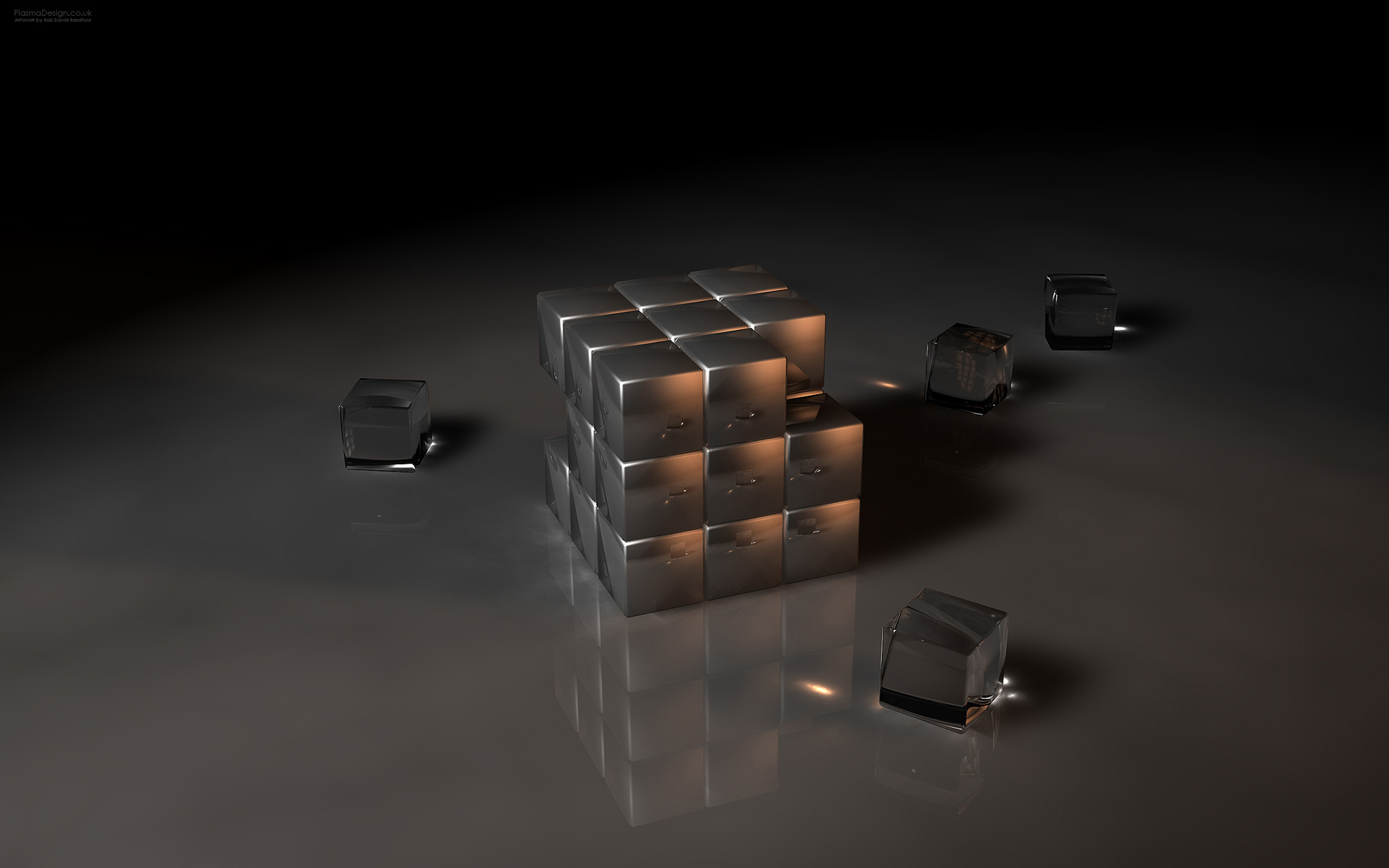 Download High quality The cube 3d wallpaper / 1920x1200