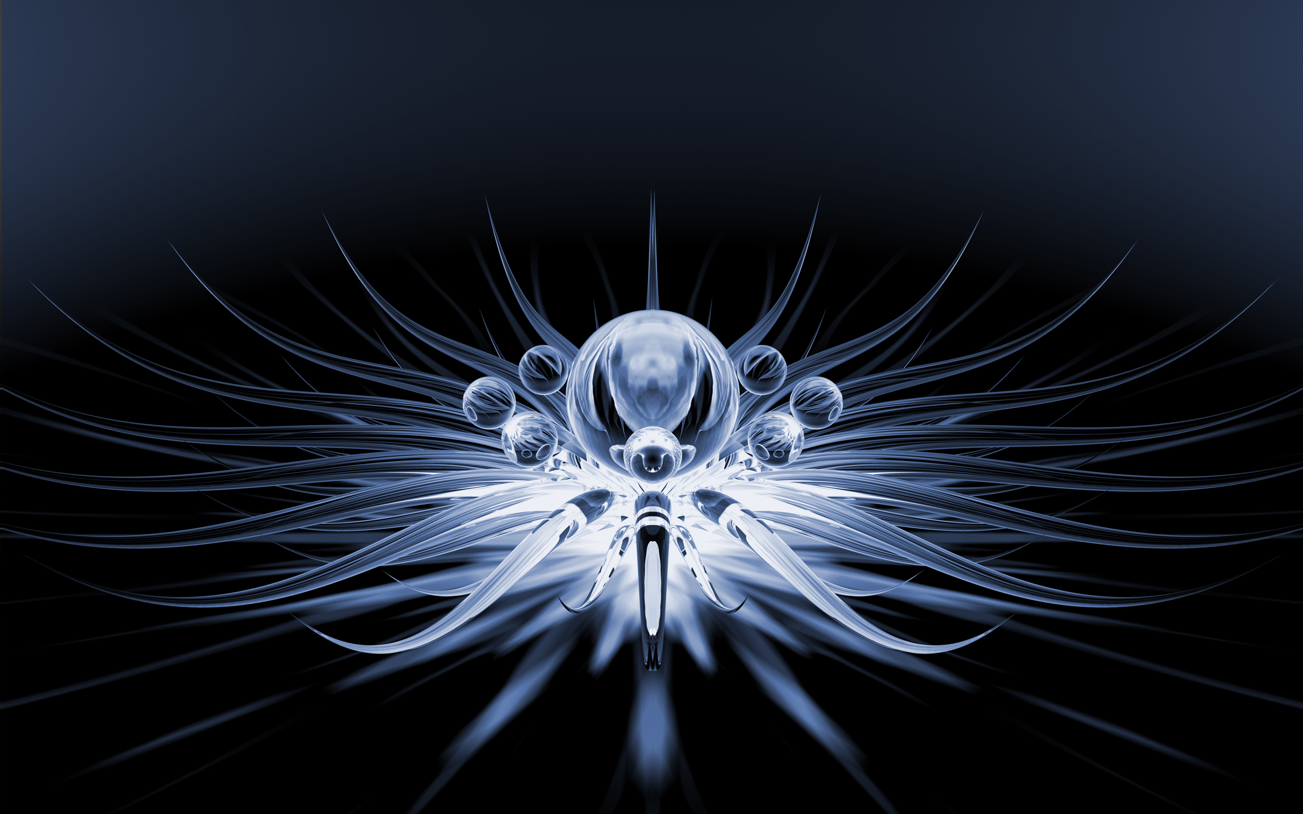 Download HQ Flora Sphere Abstract wallpaper / 2560x1600