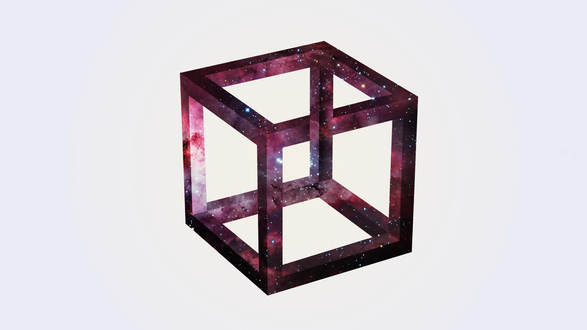 Download HQ impossible cube Digital Art wallpaper / 1920x1080