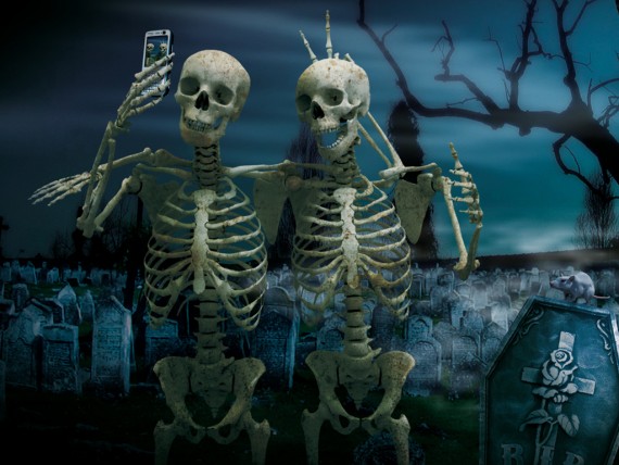 Free Send to Mobile Phone skeleton Horror wallpaper num.1
