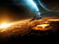 sun rise / Science Fiction (Sci-fi)
