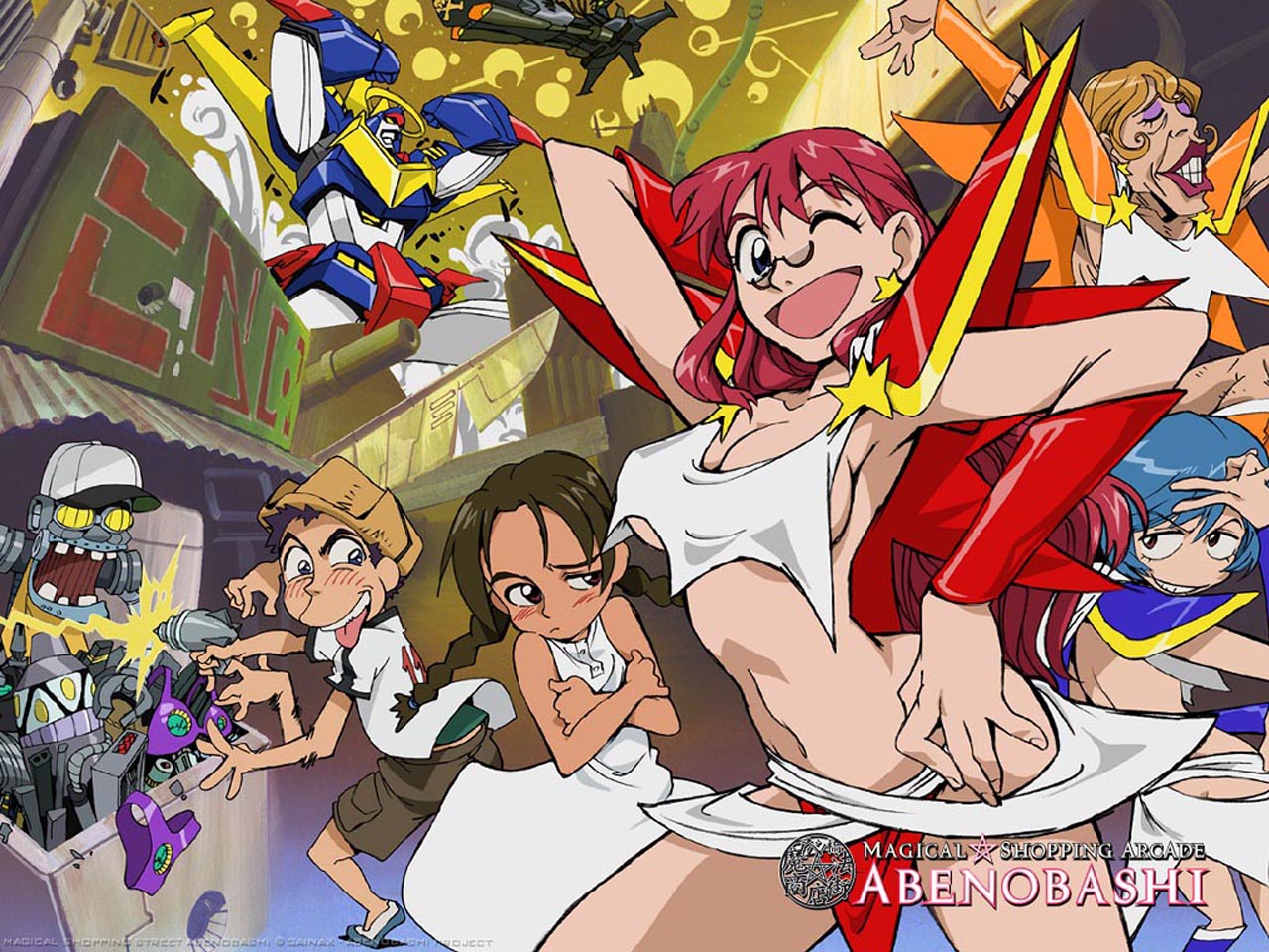 Download HQ Abenobashi wallpaper / Anime / 1280x960