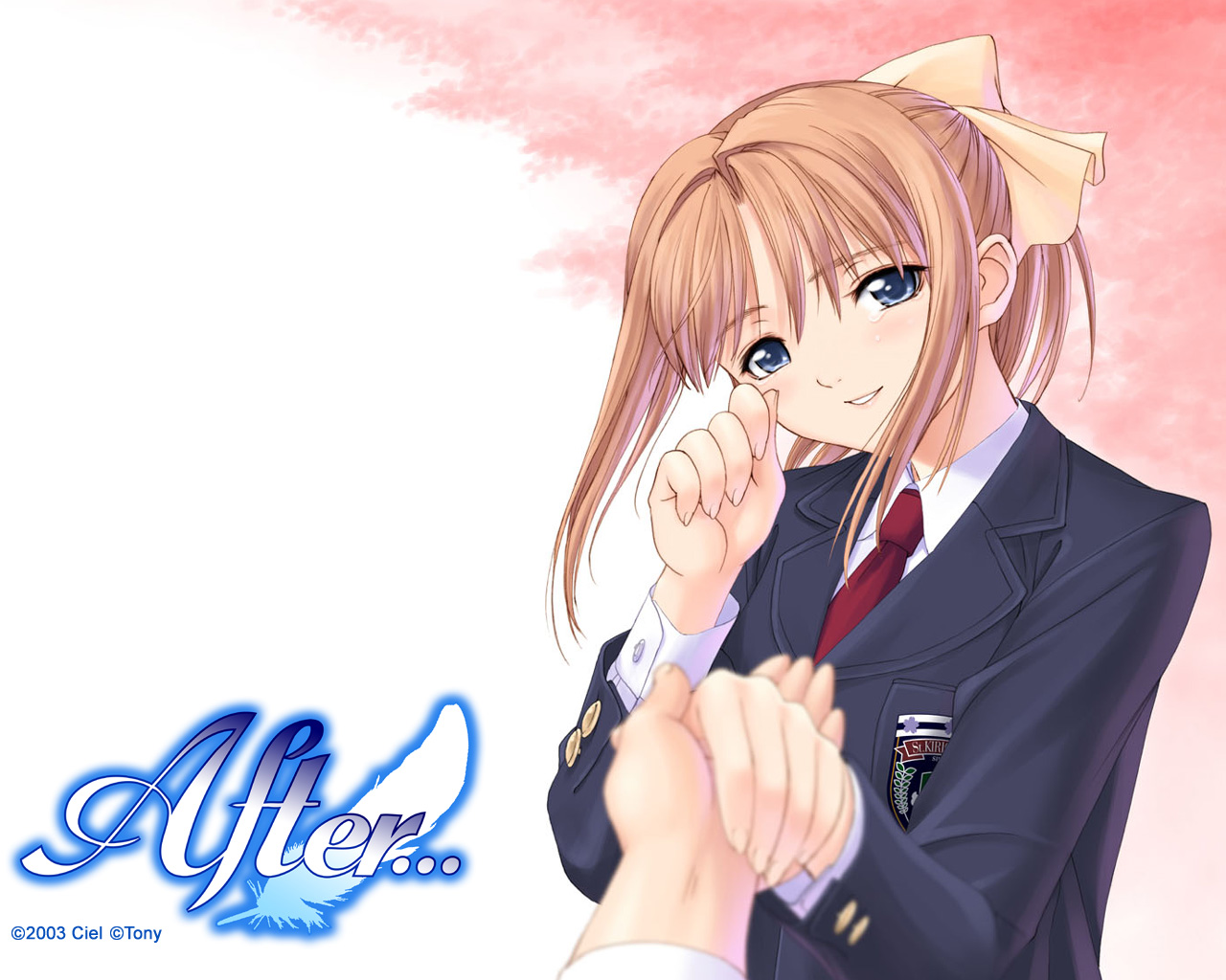 Download full size After Sweet Kiss wallpaper / Anime / 1280x1024