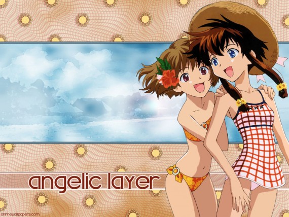 Free Send to Mobile Phone Angelic Layer Anime wallpaper num.6