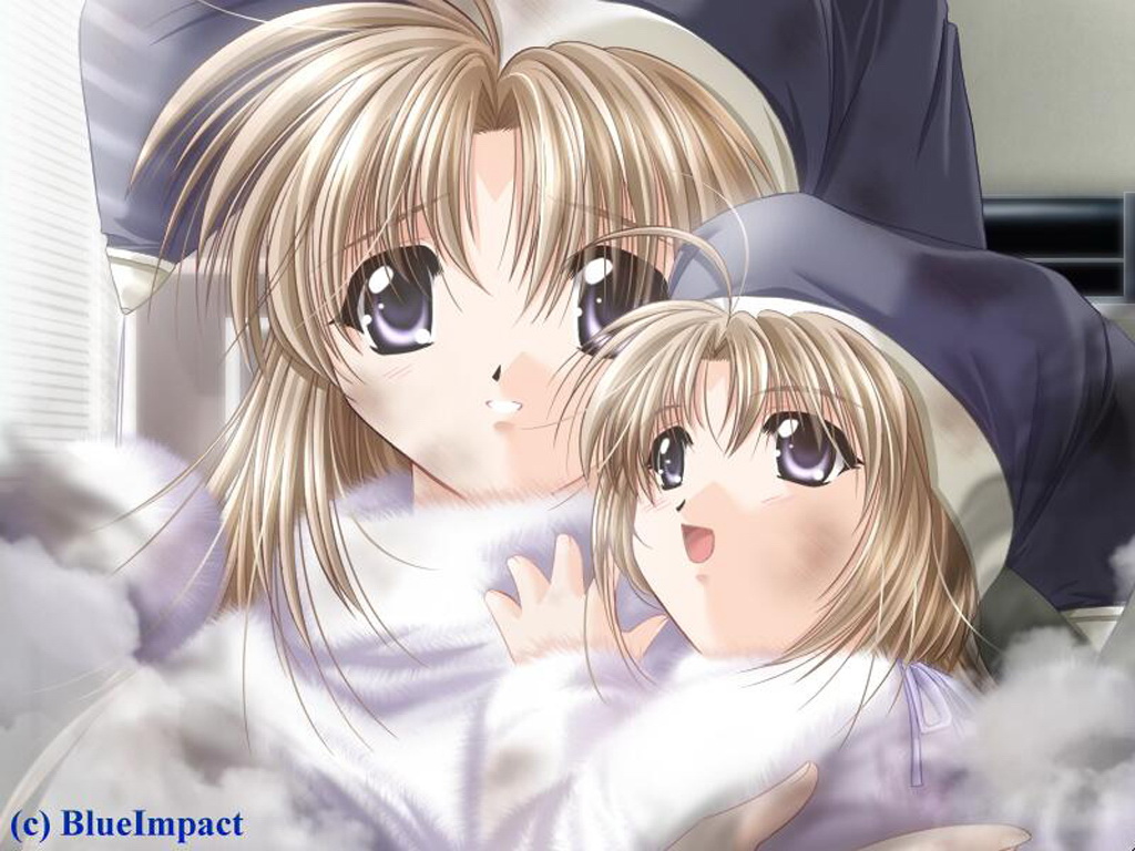 Download Blue Impact / Anime wallpaper / 1024x768