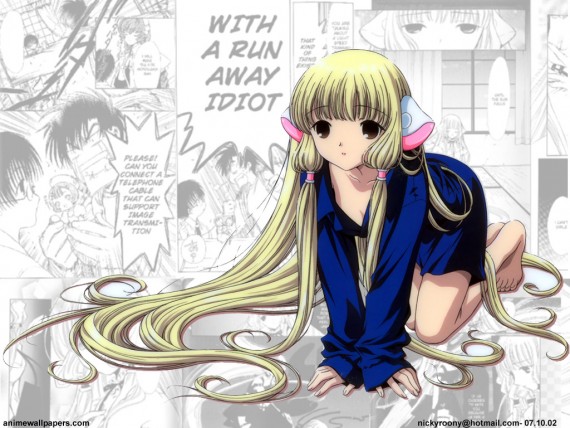 Free Send to Mobile Phone Chobits Anime wallpaper num.12