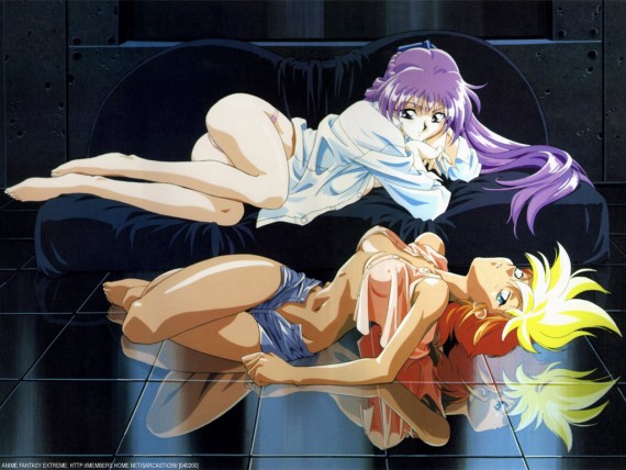 Free Send to Mobile Phone Dirty Pair Flash Anime wallpaper num.4