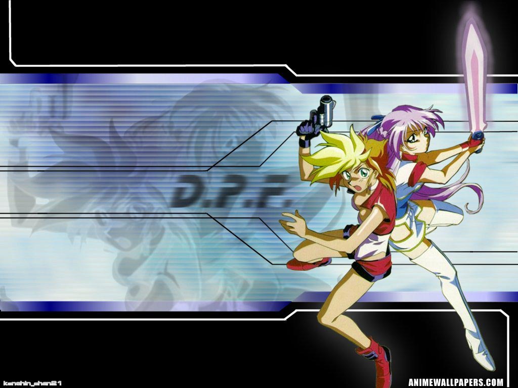 Full size Dirty Pair Flash wallpaper / Anime / 1024x768
