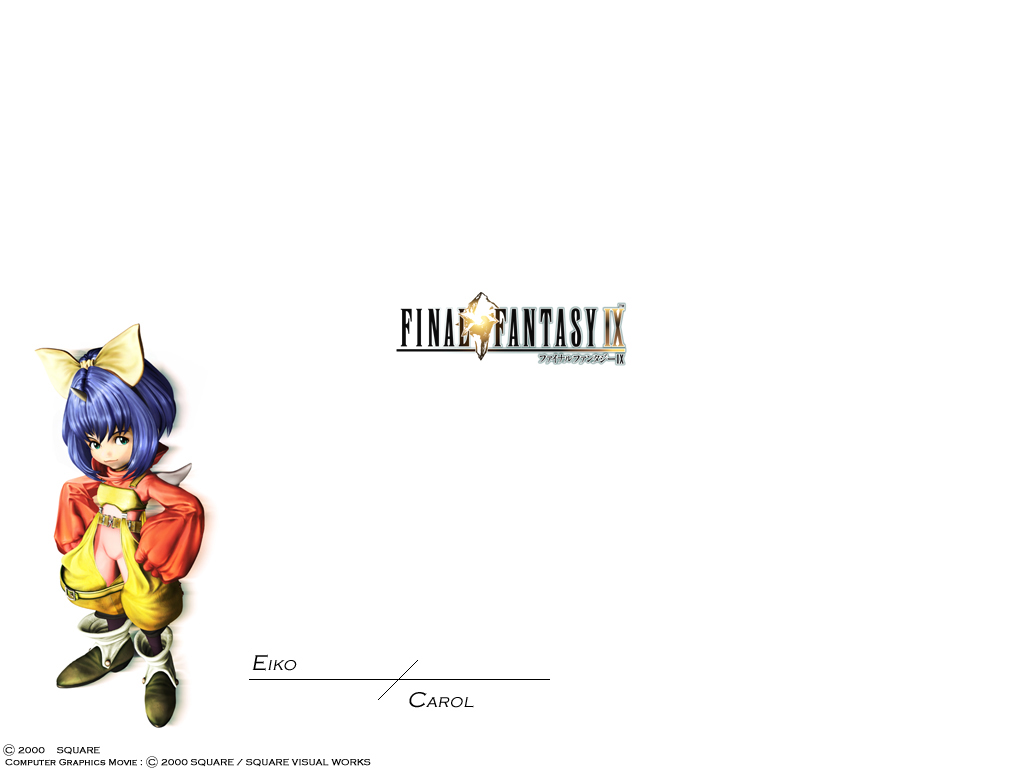 Full size Final Fantasy wallpaper / Anime / 1024x768