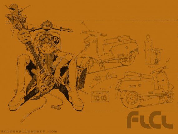 Free Send to Mobile Phone Flcl Anime wallpaper num.3