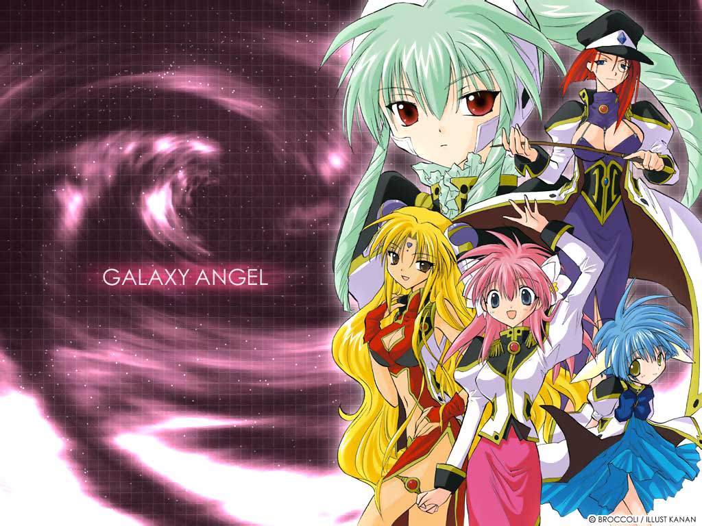 Full size Galaxy Angel wallpaper / Anime / 1024x768