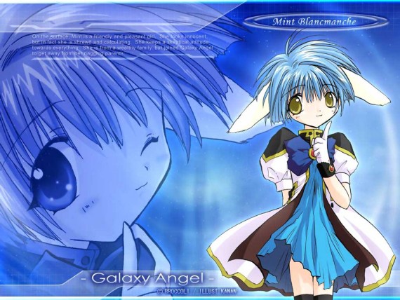 Free Send to Mobile Phone Galaxy Angel Anime wallpaper num.9
