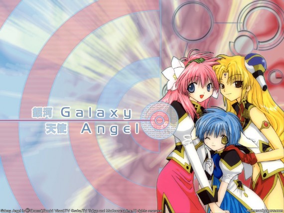 Free Send to Mobile Phone Galaxy Angel Anime wallpaper num.2