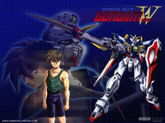 Free Send to Mobile Phone Gundam Wing Anime wallpaper num.22