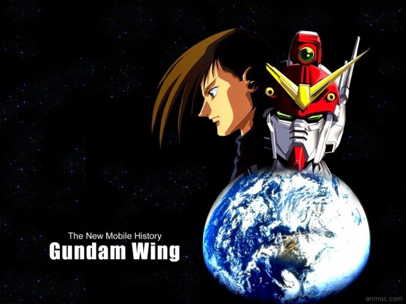 Free Send to Mobile Phone Gundam Wing Anime wallpaper num.6
