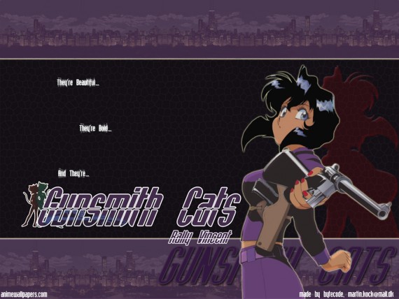 Free Send to Mobile Phone Gunsmith Cats Anime wallpaper num.5