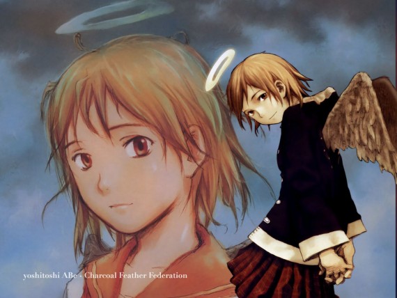 Free Send to Mobile Phone Haibane Renmei Anime wallpaper num.23