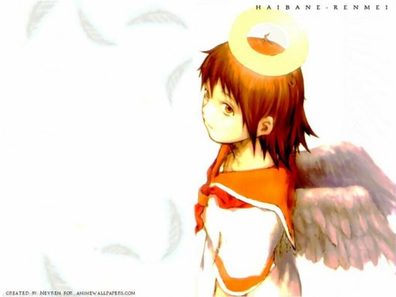 Free Send to Mobile Phone Haibane Renmei Anime wallpaper num.2