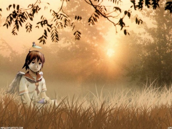 Free Send to Mobile Phone Haibane Renmei Anime wallpaper num.13