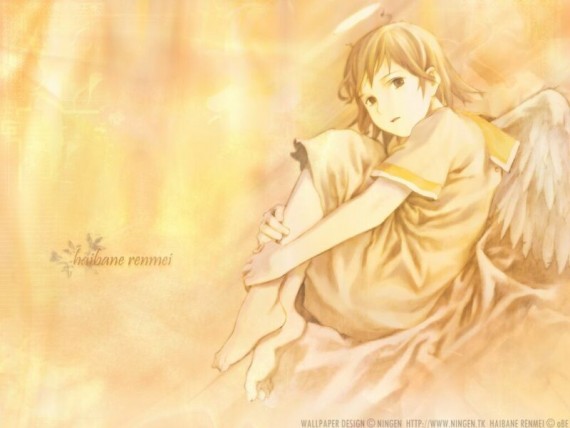 Free Send to Mobile Phone Haibane Renmei Anime wallpaper num.8