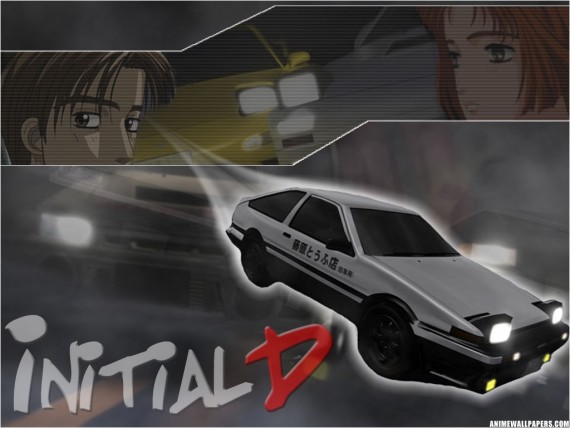 Free Send to Mobile Phone Initial D Anime wallpaper num.2