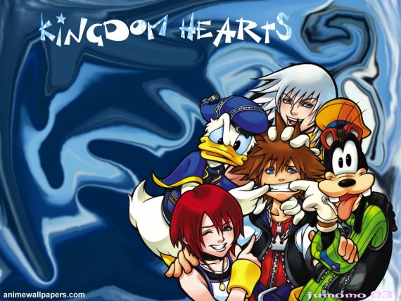 Free Send to Mobile Phone Kingdom Hearts Anime wallpaper num.2