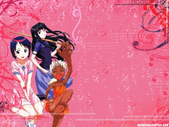 Free Send to Mobile Phone Love Hina Anime wallpaper num.10