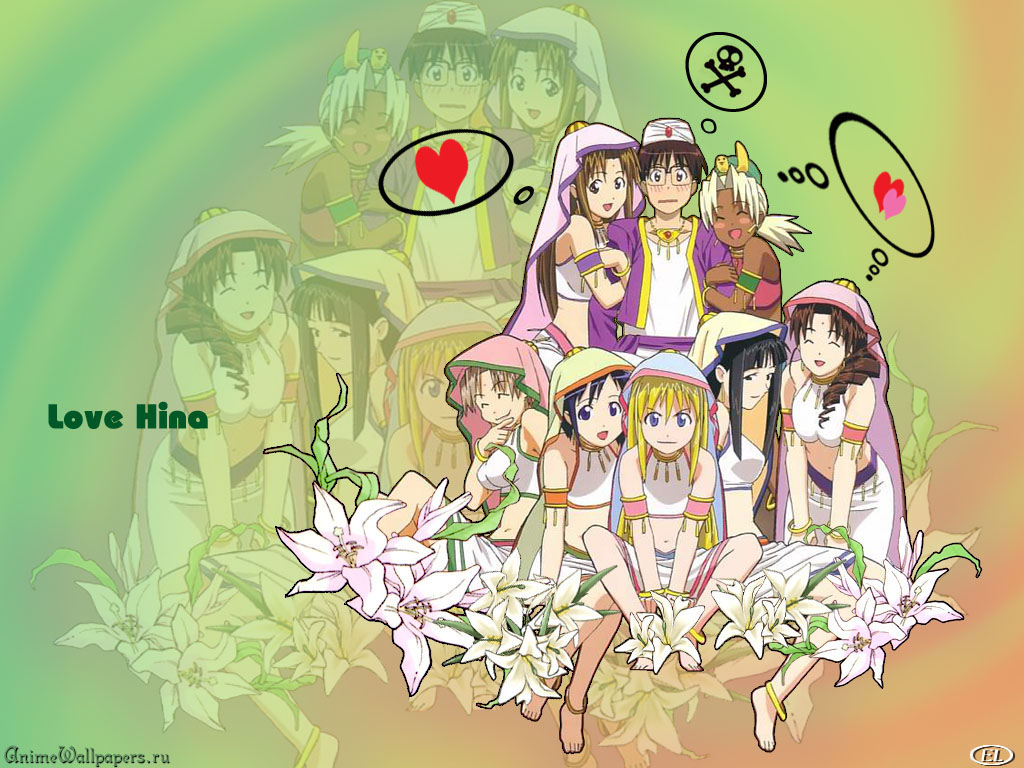 Full size Love Hina wallpaper / Anime / 1024x768