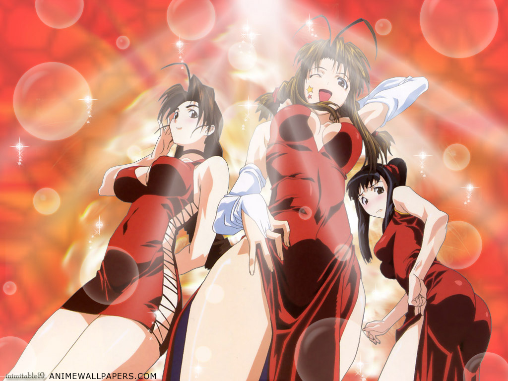 Full size Love Hina wallpaper / Anime / 1024x768