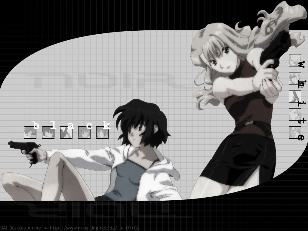 Full size Noir wallpaper / Anime / 1024x768