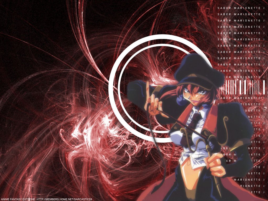 Full size Saber Marionette wallpaper / Anime / 1024x768