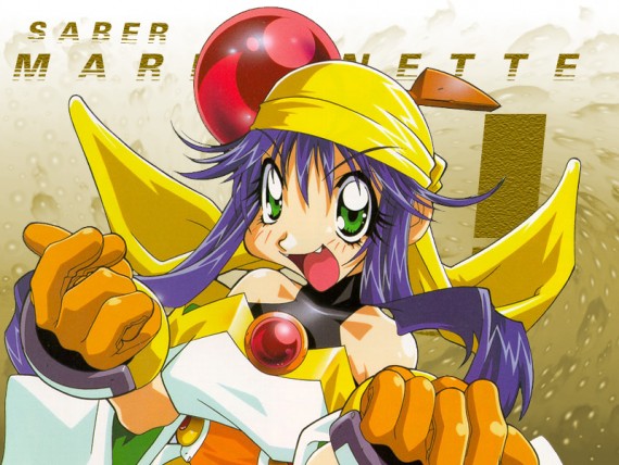 Free Send to Mobile Phone Saber Marionette Anime wallpaper num.45