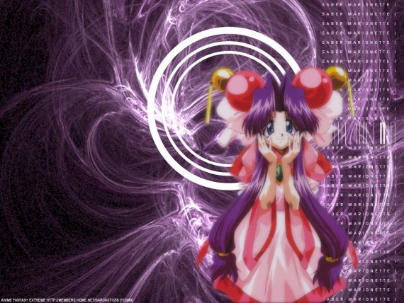 Free Send to Mobile Phone Saber Marionette Anime wallpaper num.6
