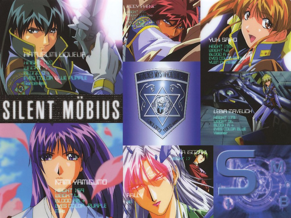 Download Silent Mobius / Anime wallpaper / 1024x768