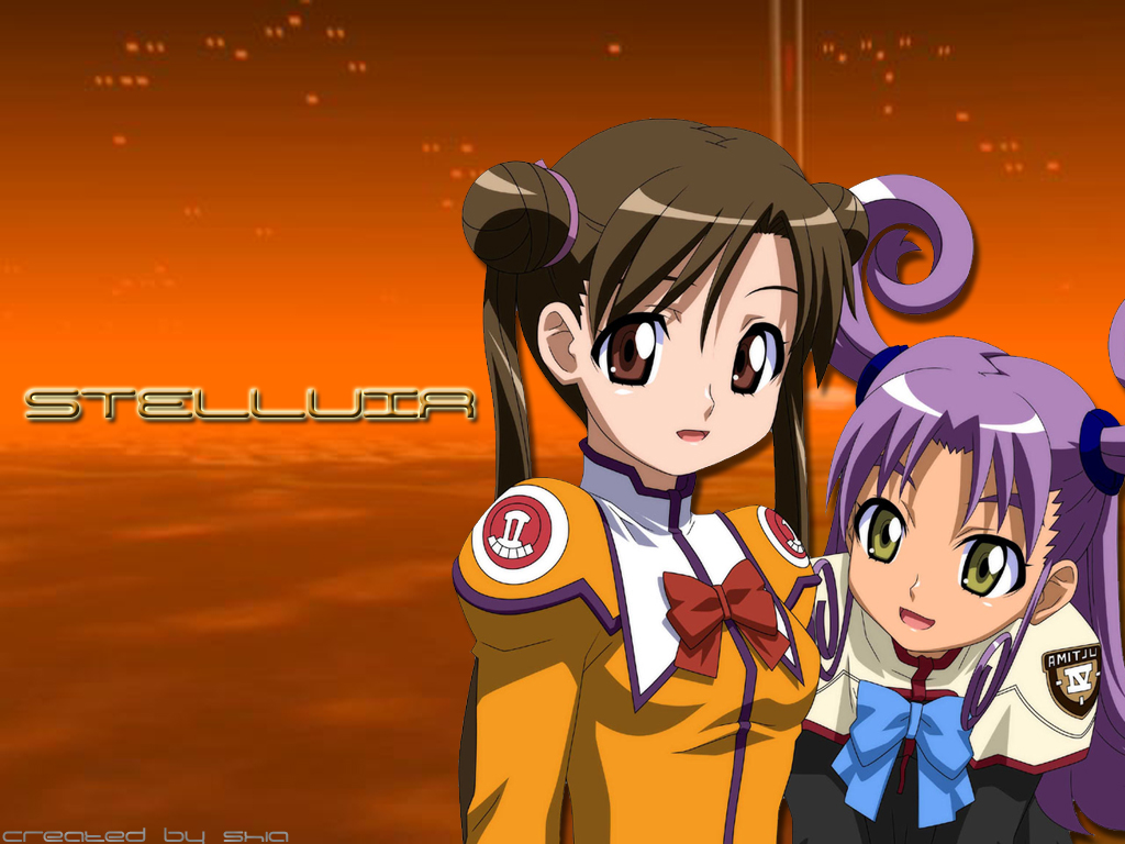 Full size Stellvia wallpaper / Anime / 1024x768