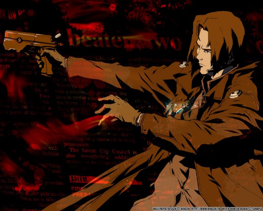 Free Send to Mobile Phone Witch Hunter Robin Anime wallpaper num.6