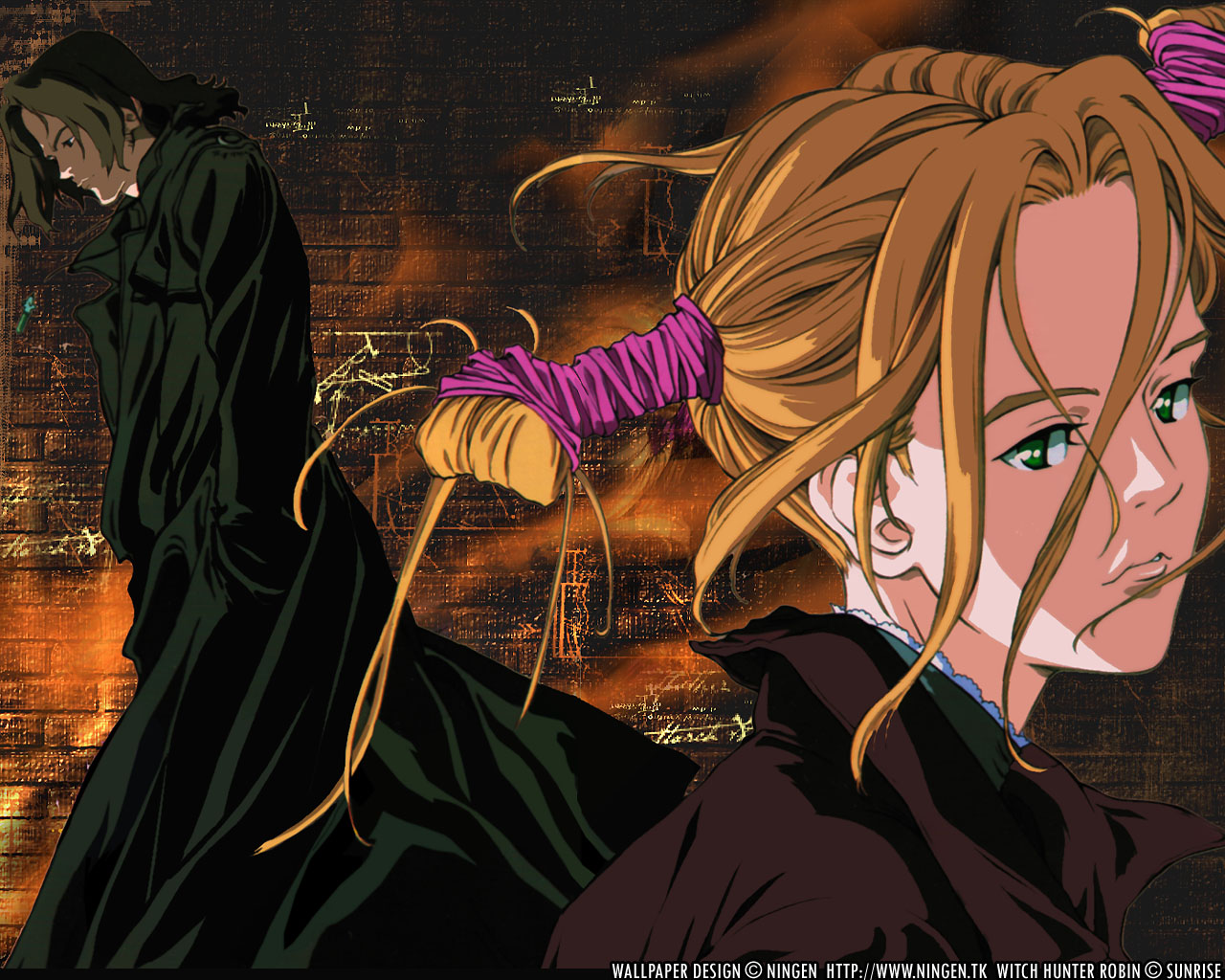 Download HQ Witch Hunter Robin wallpaper / Anime / 1280x1024
