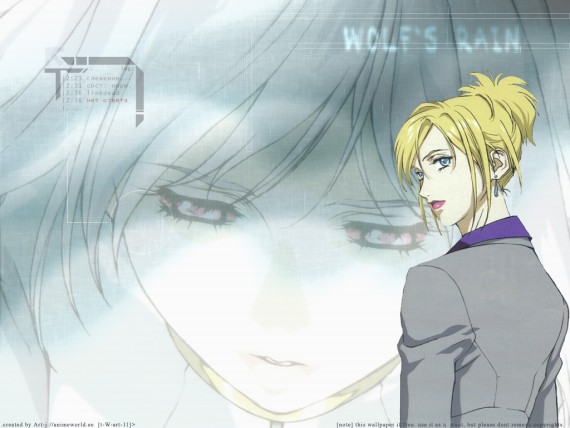 Free Send to Mobile Phone Wolfs Rain Anime wallpaper num.6