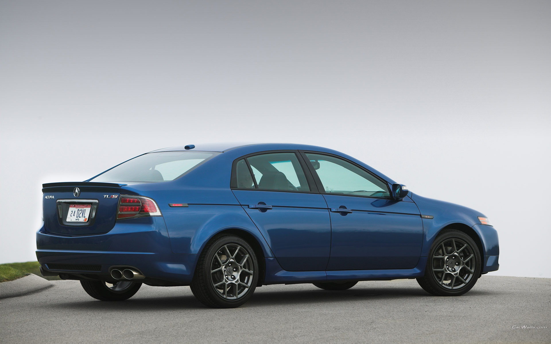 Download HQ Acura TL type S blue side Acura wallpaper / 1920x1200
