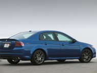 Acura TL type S blue side / Acura