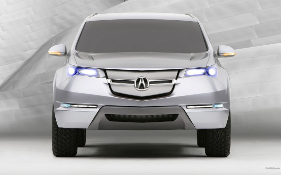 Free Send to Mobile Phone Acura MD X Front Concept Acura wallpaper num.20