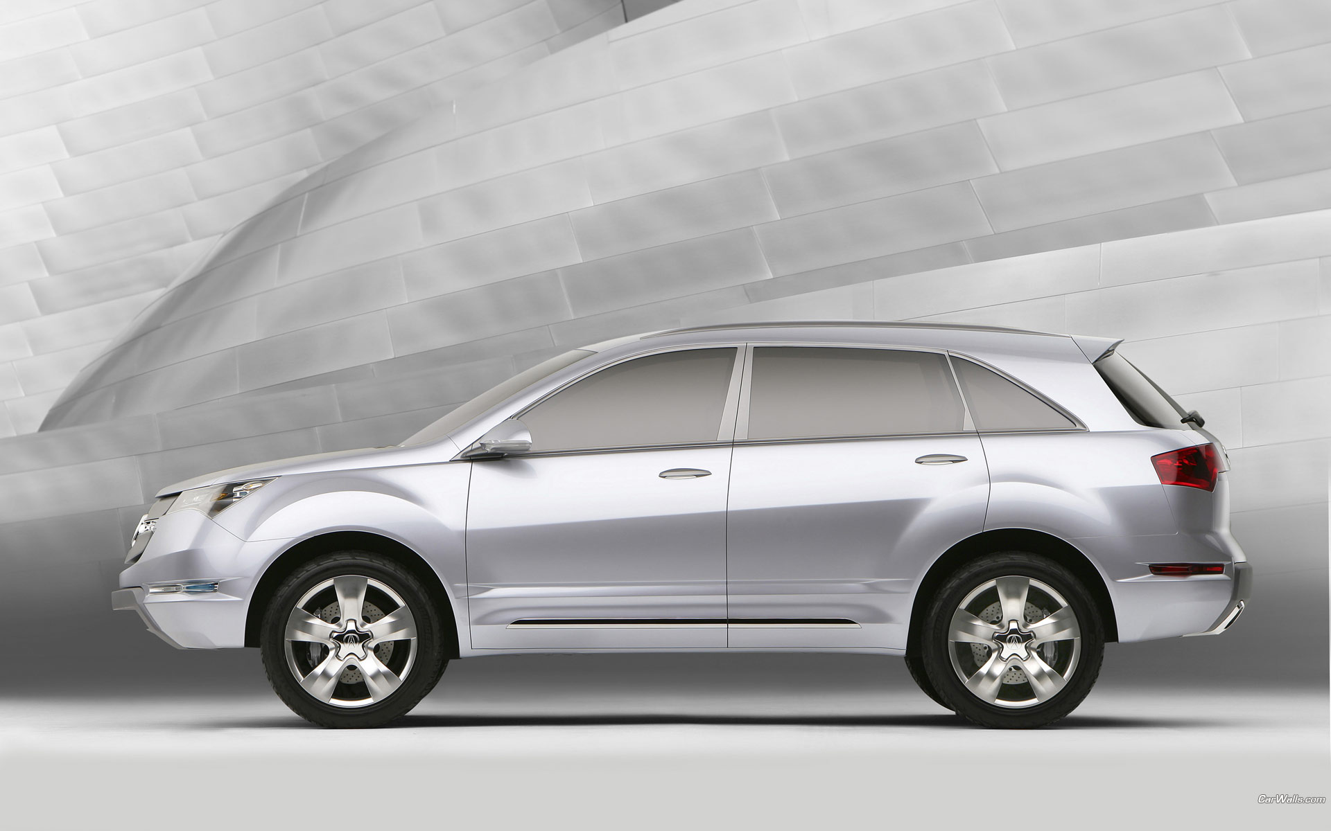 Download full size Acura MD X Side Concept Acura wallpaper / 1920x1200