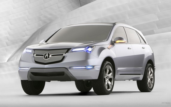 Free Send to Mobile Phone Acura MD X Front Concept Acura wallpaper num.17