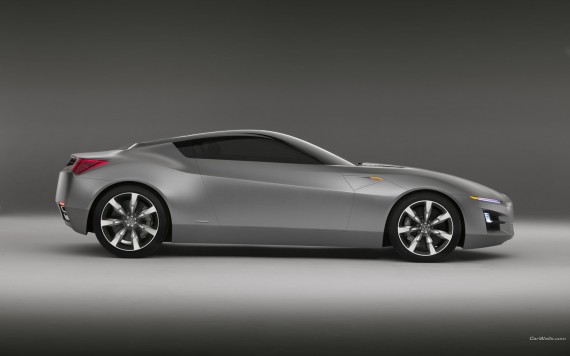 Free Send to Mobile Phone Advanced Sports Car Concept side Acura wallpaper num.2