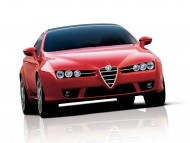 Download Red Brera front / Alfa Romeo