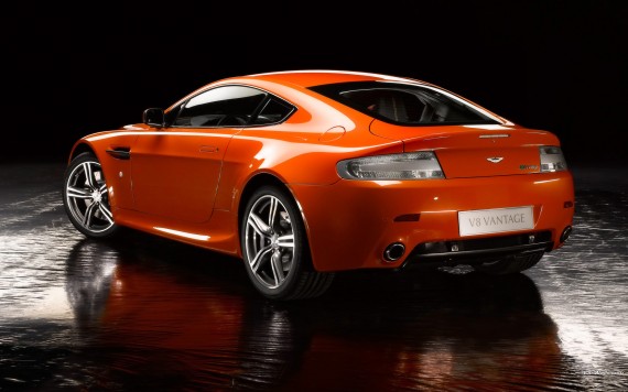 Free Send to Mobile Phone V8 vantage N400 back Aston Martin wallpaper num.131